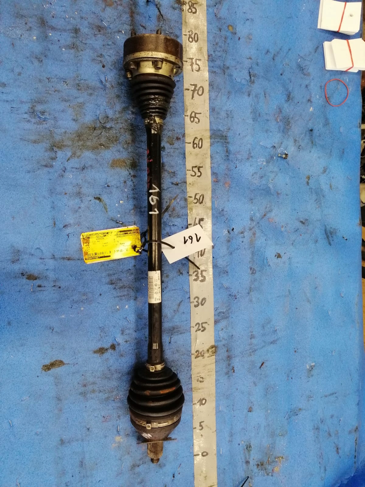 VW POLO 6C 1.4 semi-axis right 6C0407272G 2015R