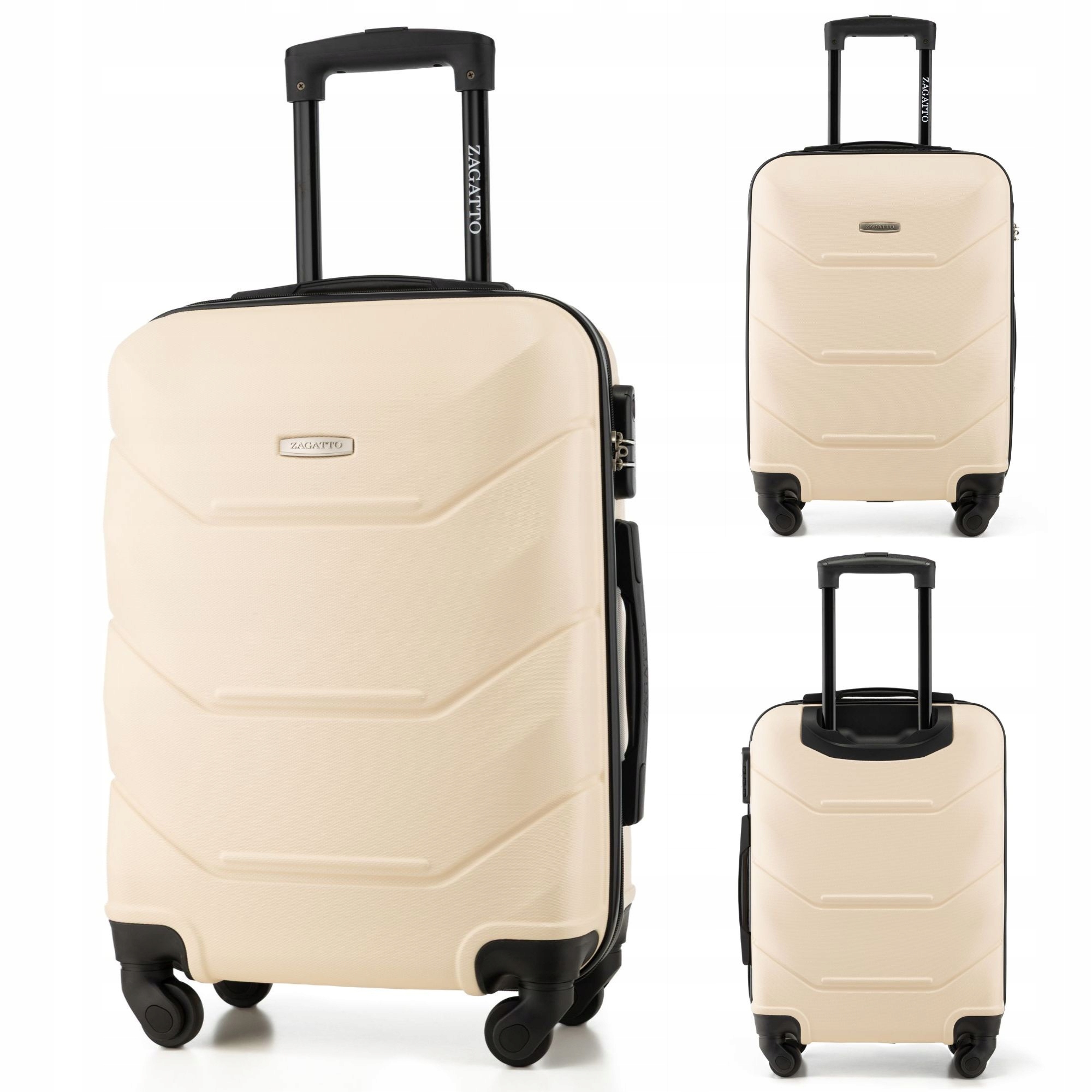 Kabinový kufr Ryanair 55x40x20 malý cestovní kufr 9 Barev Zagatto