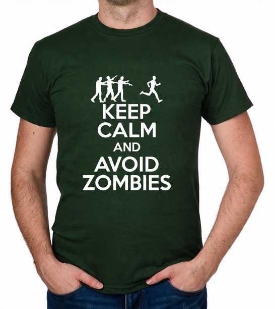 

koszulka Keep Calm And Avoid Zombies prezent