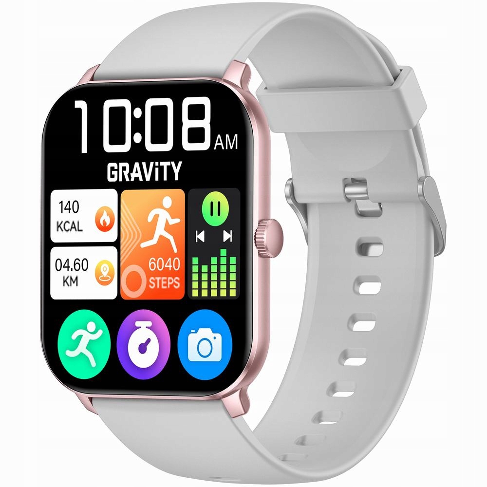 Komunia Smartwatch Dziewczęcy Młodzieżowy Gravity Zdjęcia Sms Fb Rozmowy