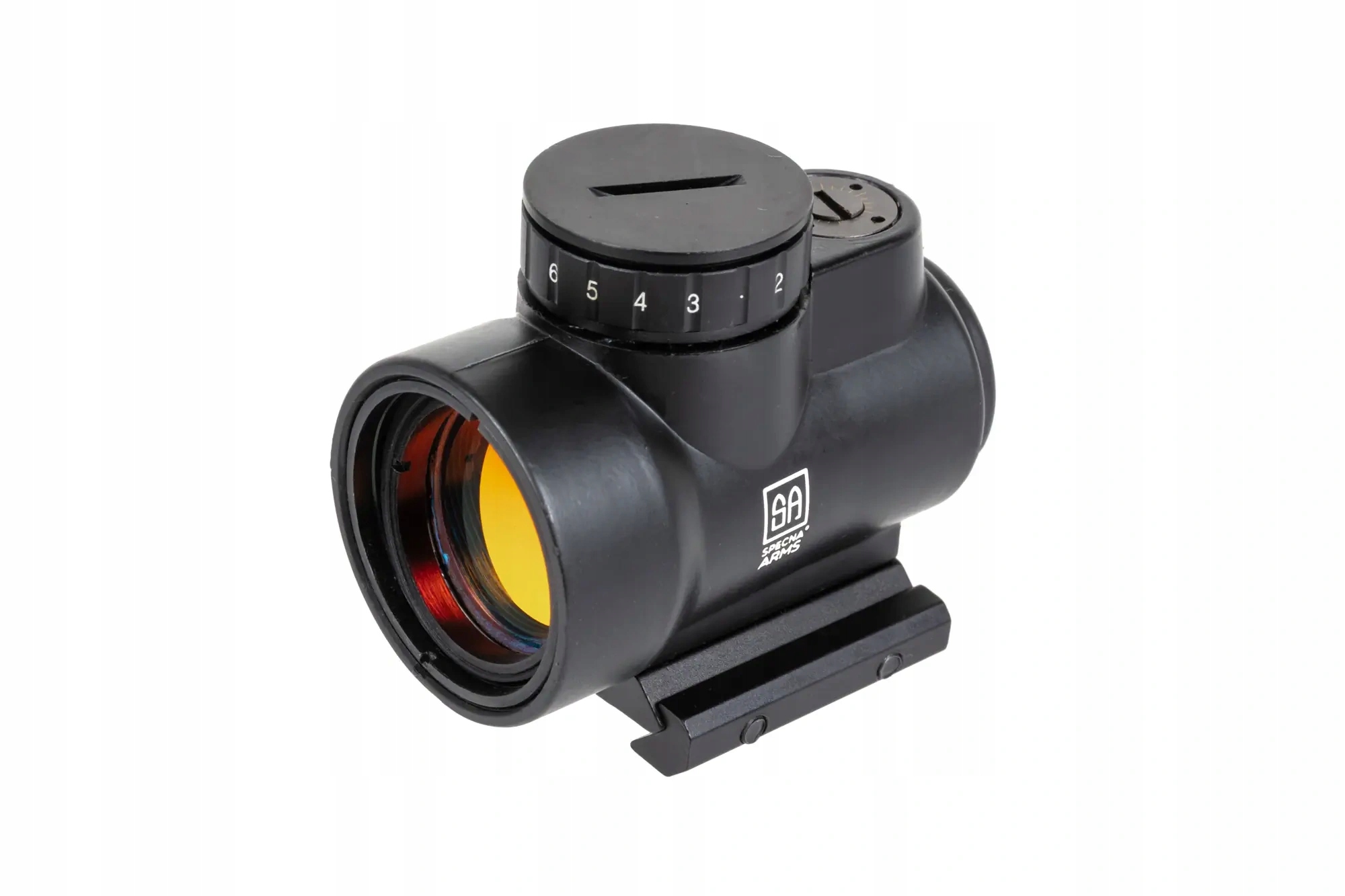 Kolimátor Specna Arms Core Focus Red Dot Sight vysoký QD/nízká montáž