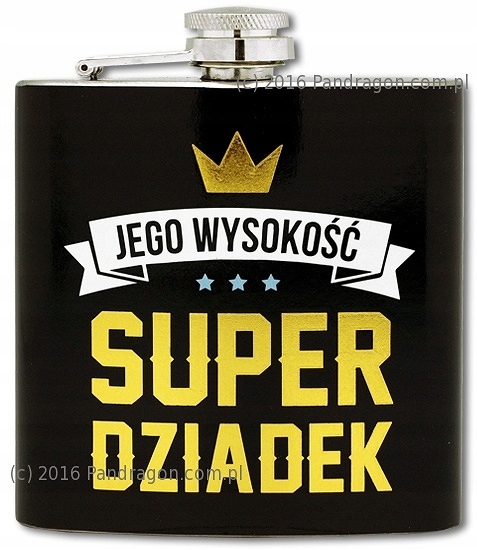 

Piersiówka Royal Jego Wysokość Dziadek