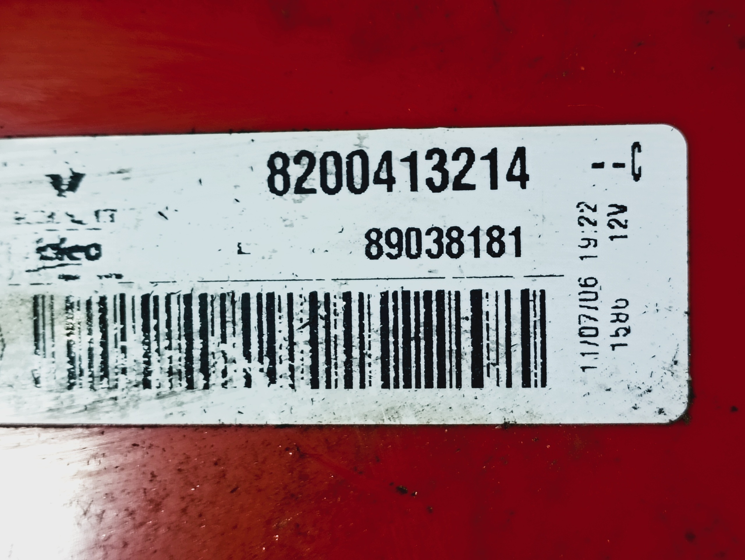 light left rear rear part OE 8200413214 RENAULT Megane 2 II 06-08