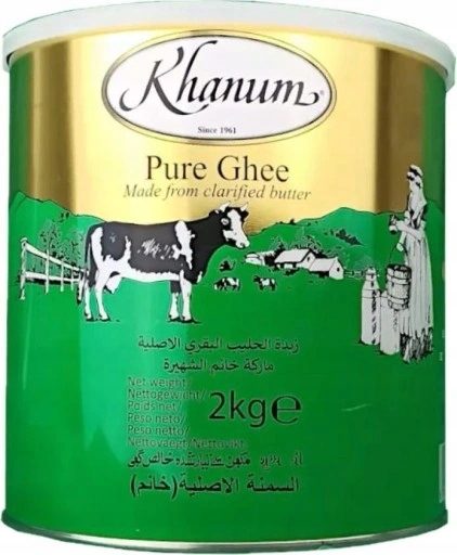 Masło klarowane Butter Ghee Khanum 2 kg