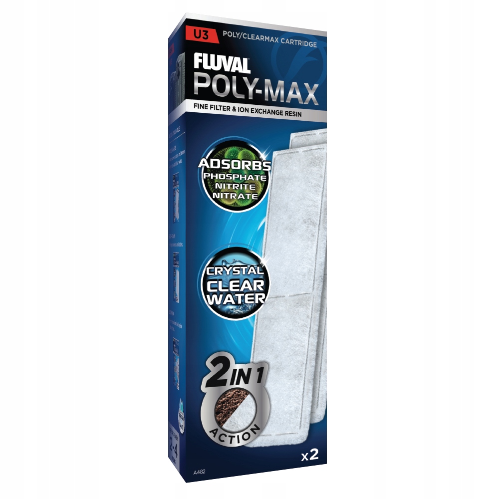 

Fluval Wkład do filtra U3 Clearmax