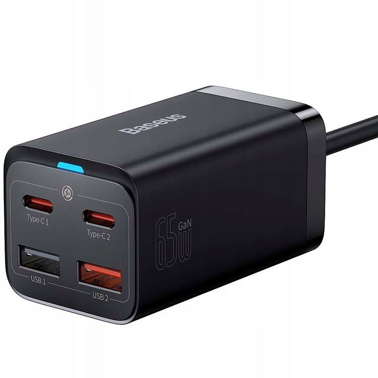 

Ładowarka sieciowa Baseus 65W, Quick Charge, Usb-c