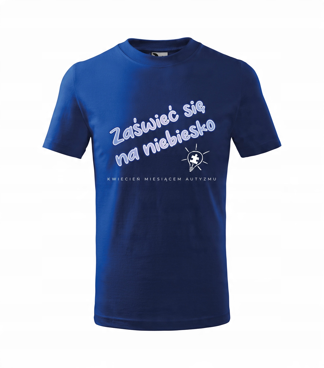 

Koszulka dziecięca Zaświeć Się Na Niebiesko 110
