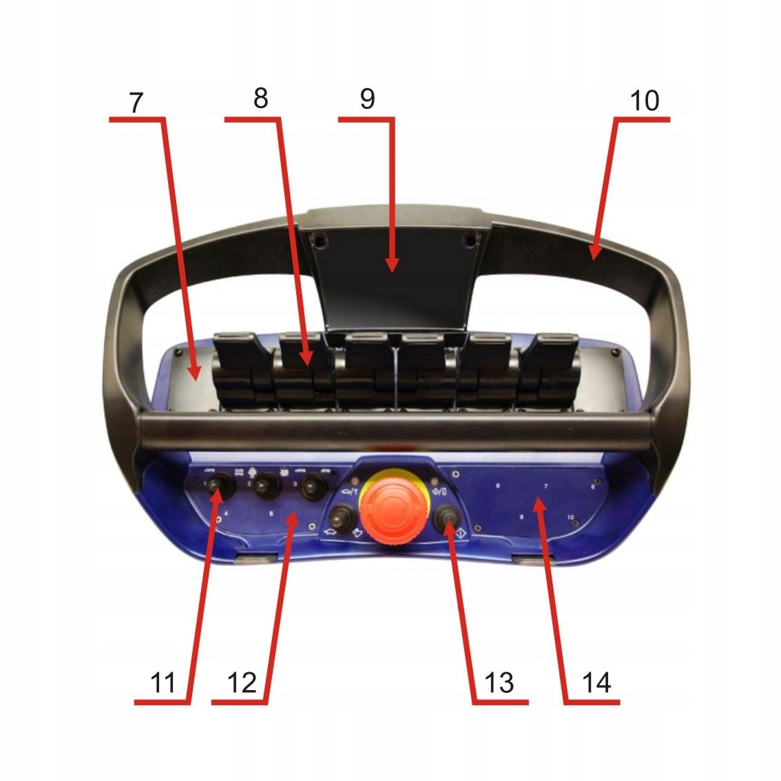 A2000380220 - Левая панель переключателей RAW Maxi G1 G2B
