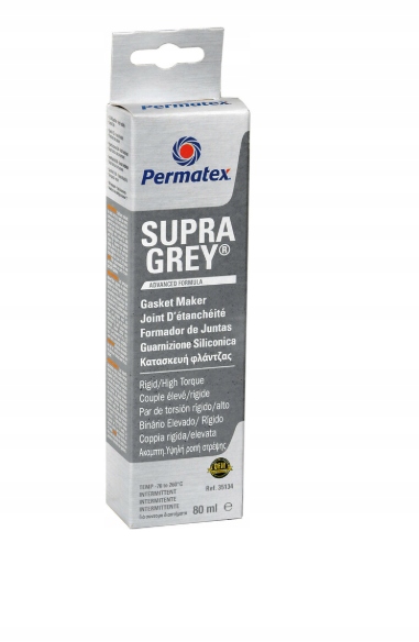 PERMATEX герметик силиконовый серый SUPRA GREY