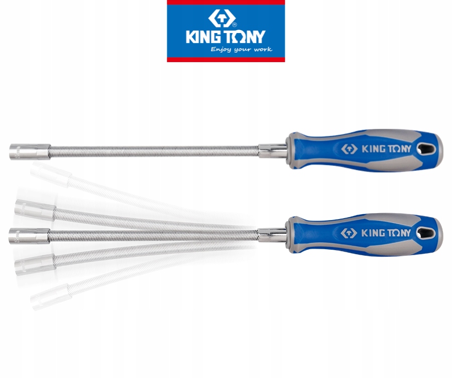 

wkrętak elastyczny z nasadką 10 mm King Tony