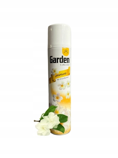 9x Osvěžovač vzduchu Garden 300 ml 4In1 Jasmin Spray Aerosol pro domácnost