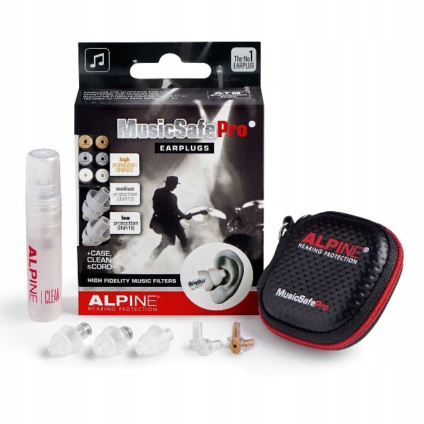 

Alpine MusicSafe Pro Transparent zatyczki para