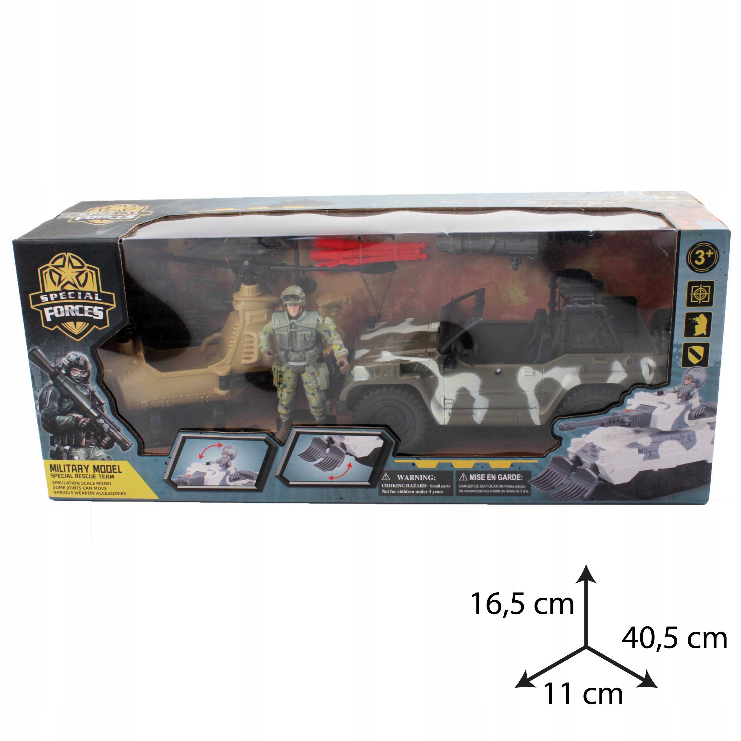 Zestaw wojskowy window box 8260