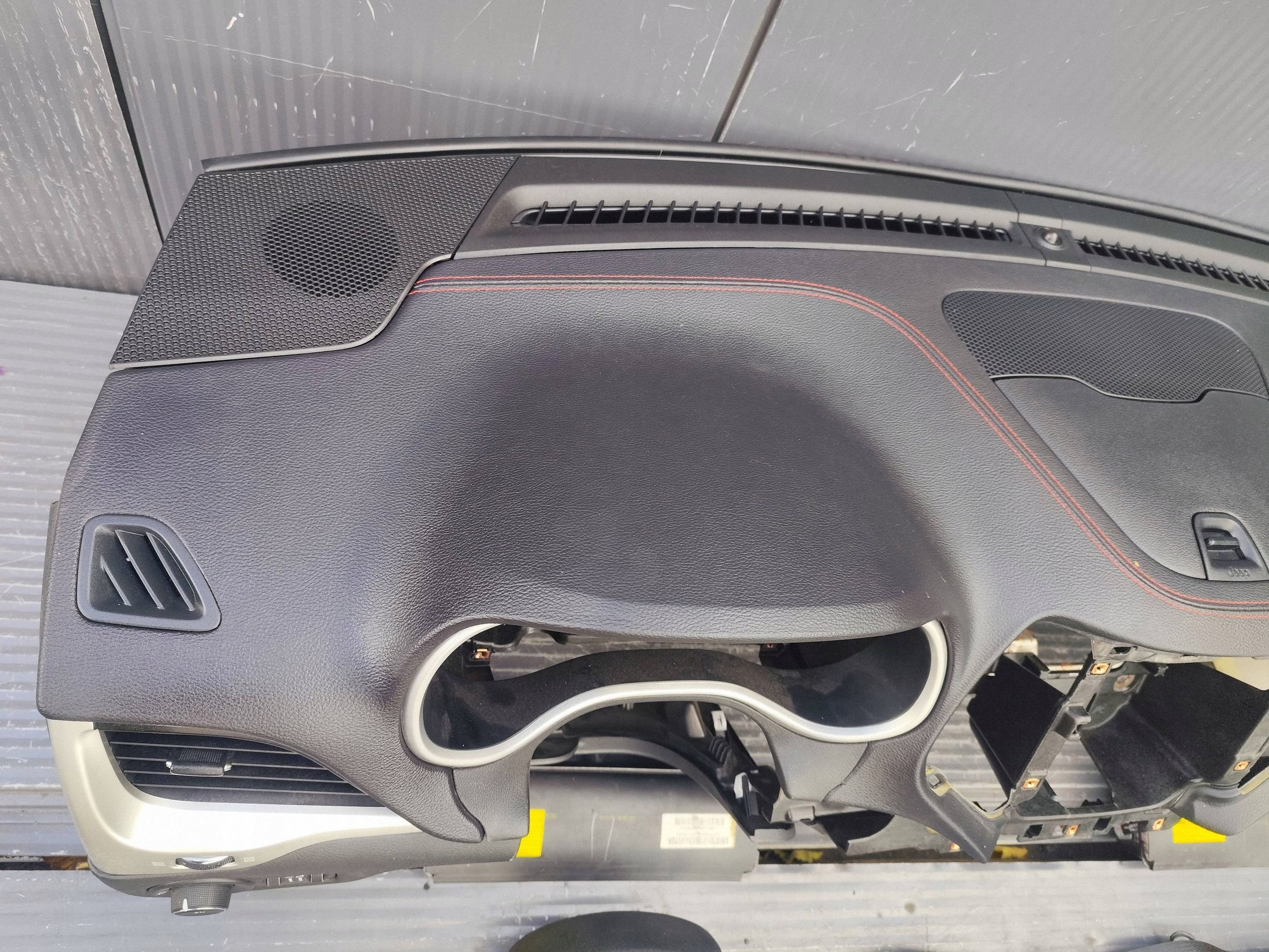 JEEP CHEROKEE KL TRAILHAWK leder NIC konsole airbag gurten KOMPLET ausbau
