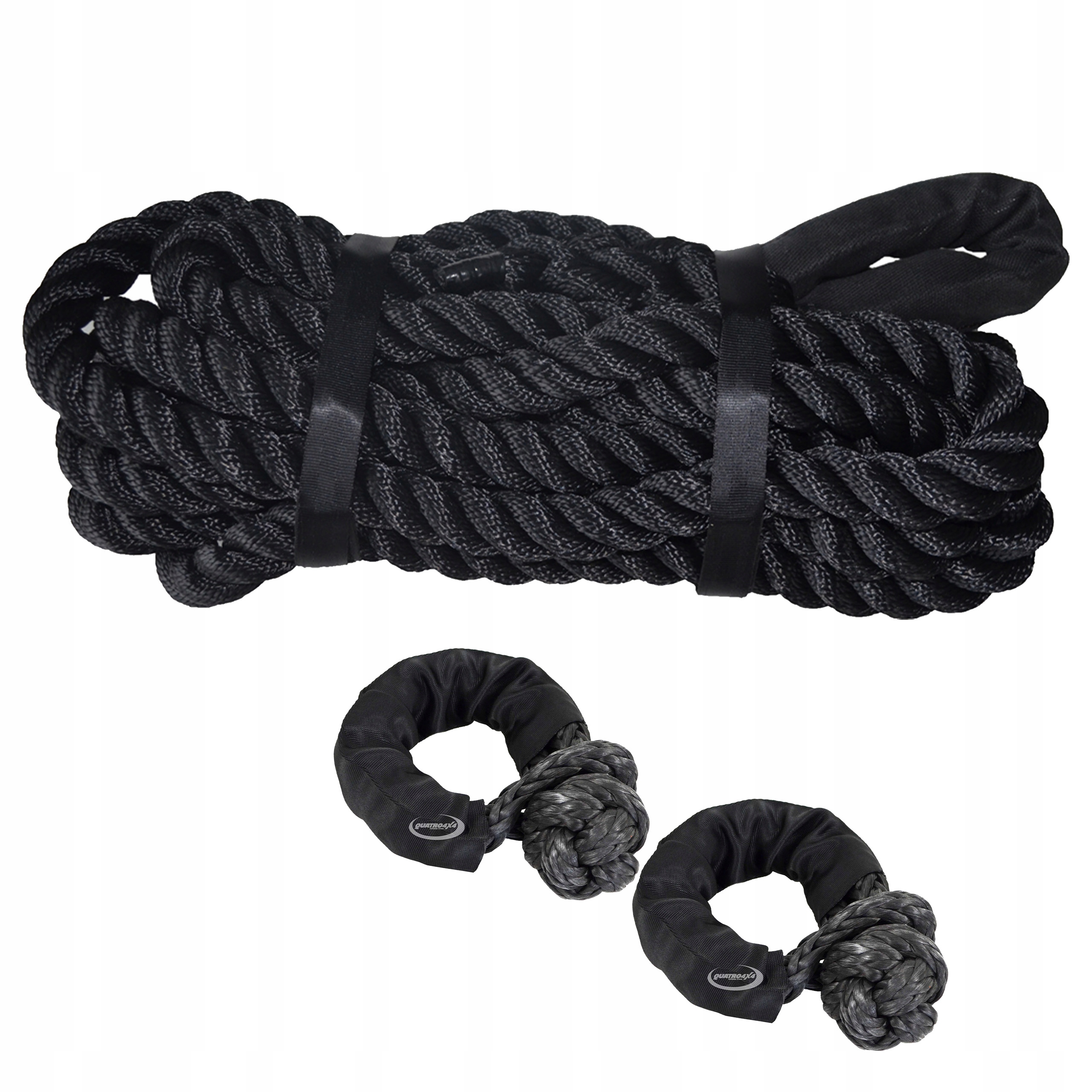 Kinetická Lina Offroad 8 m x 28 mm 16t 2x Mäkká Šekla 16x600 mm Snakeman