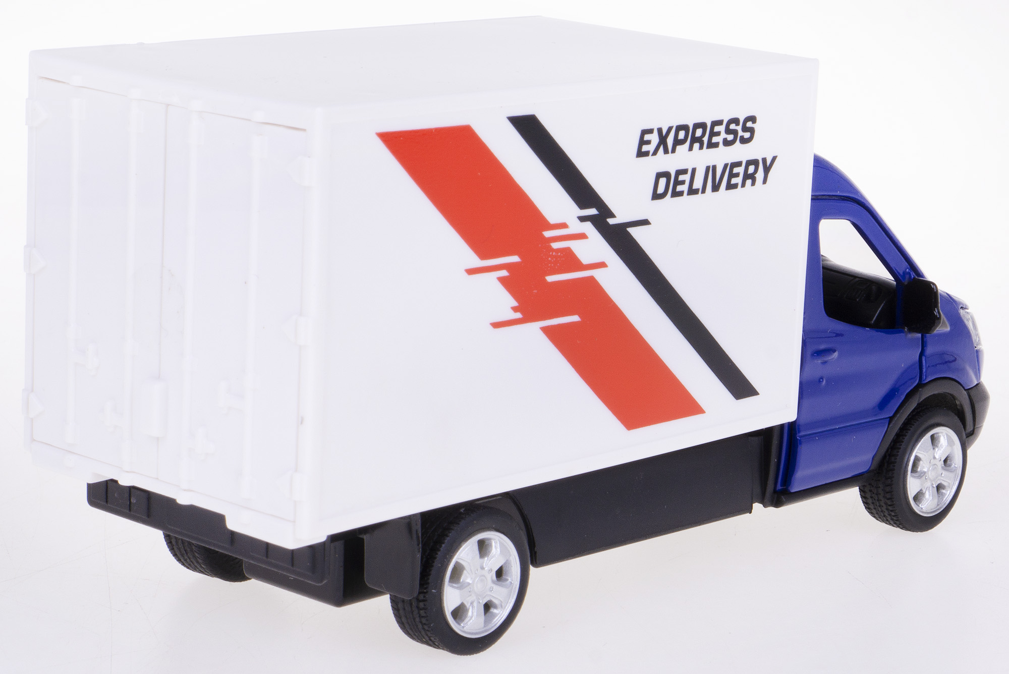 FORD TRANSIT CHASSIS CAB MODEL RMZ 1:32/39 NIEBIES Kolor dominujący odcienie niebieskiego