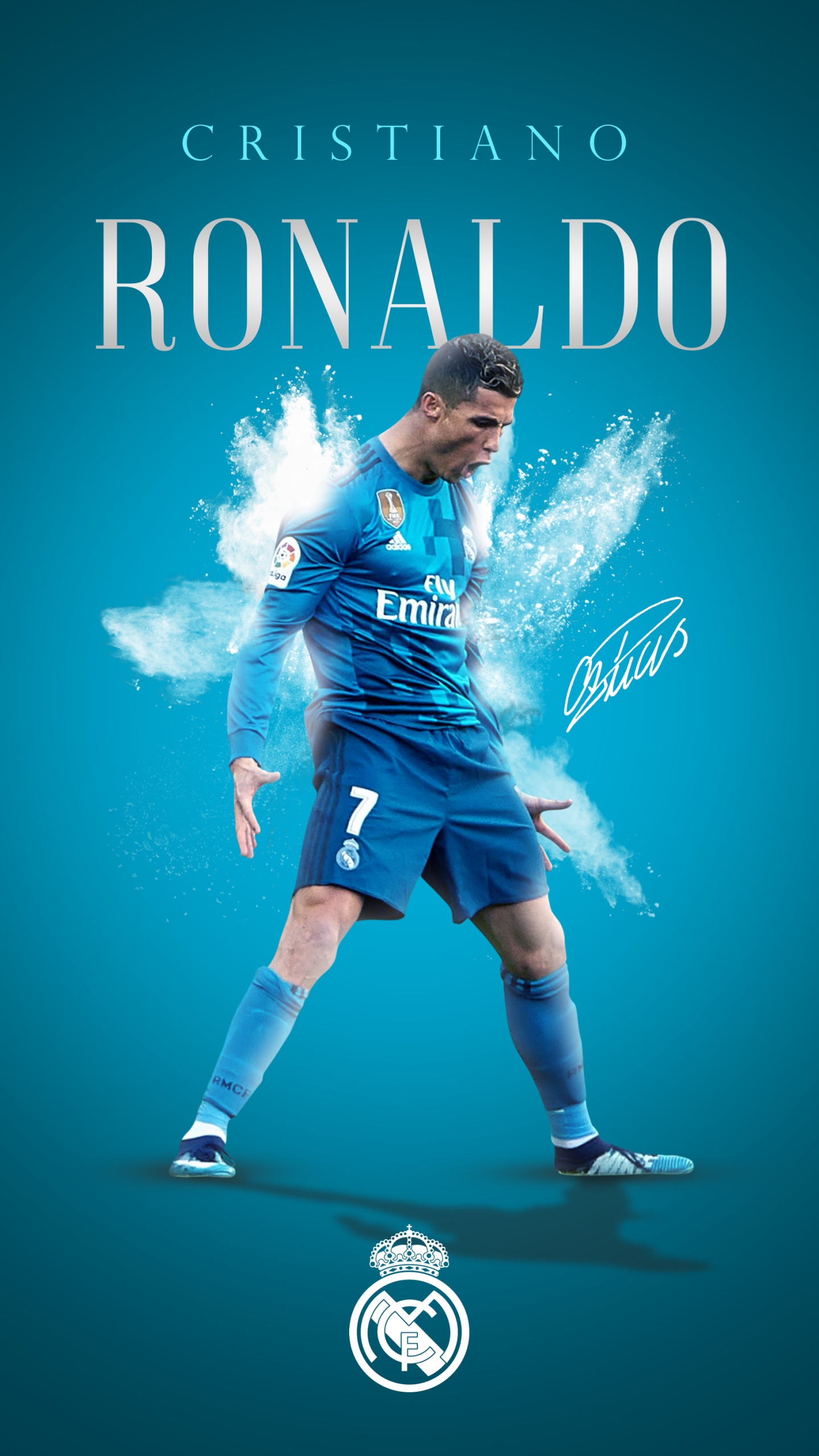 Plakát Cristiano Ronaldo CR7 Madrid 90x60 cm za 174 Kč od Leszno - Allegro -