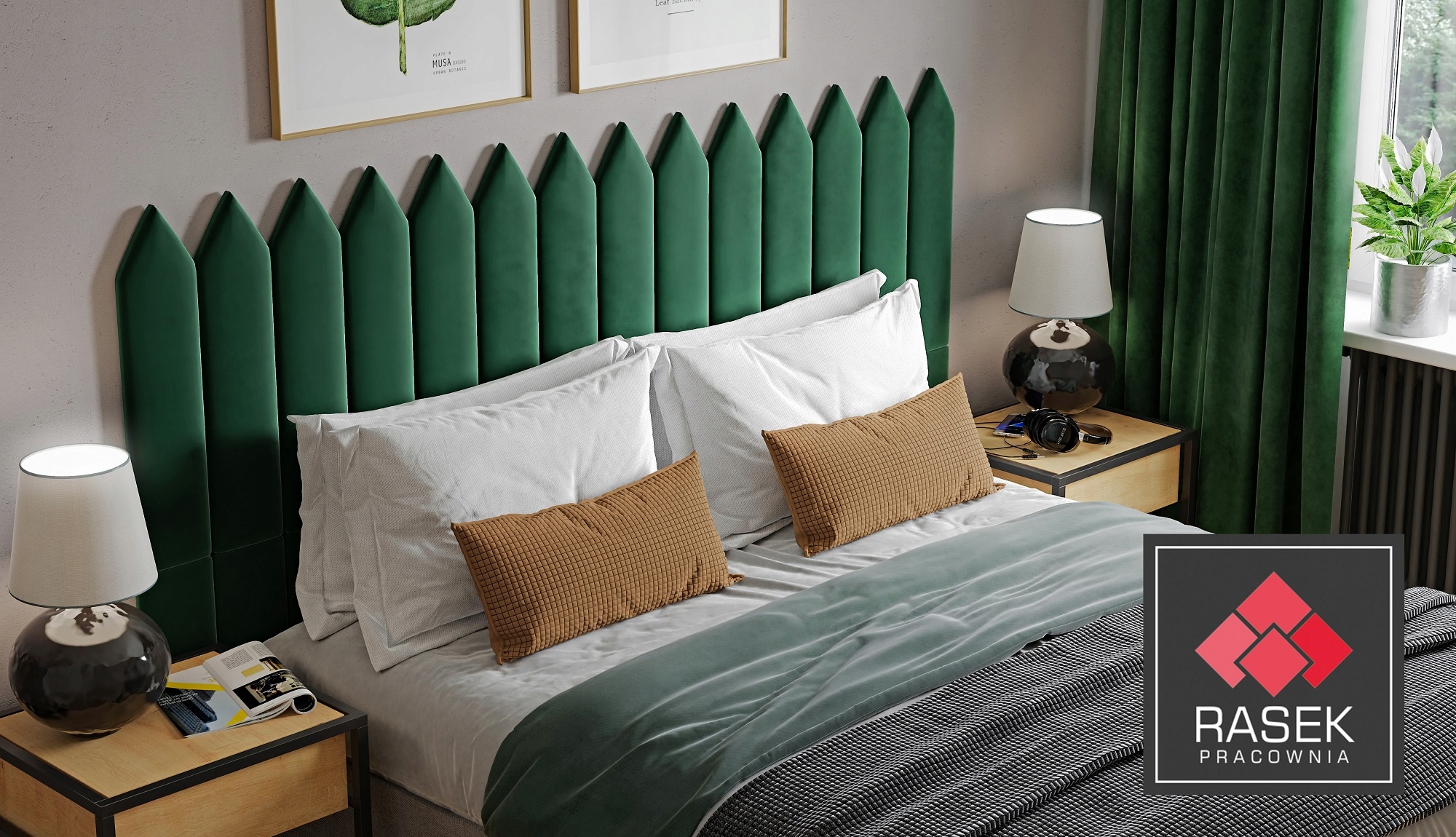 PANELE TAPICEROWANE ścienne PRACOWNIA tapicerska PŁOTEK SZPIC 50x15 cm Szerokość mebla 15 cm