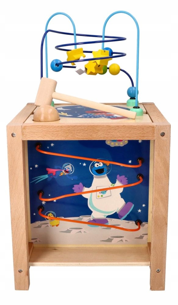 KOSTKA AKTYWNOŚCI Z BOHATERAMI ULICY SEZAMKOWEJ Rodzaj łamigłówki