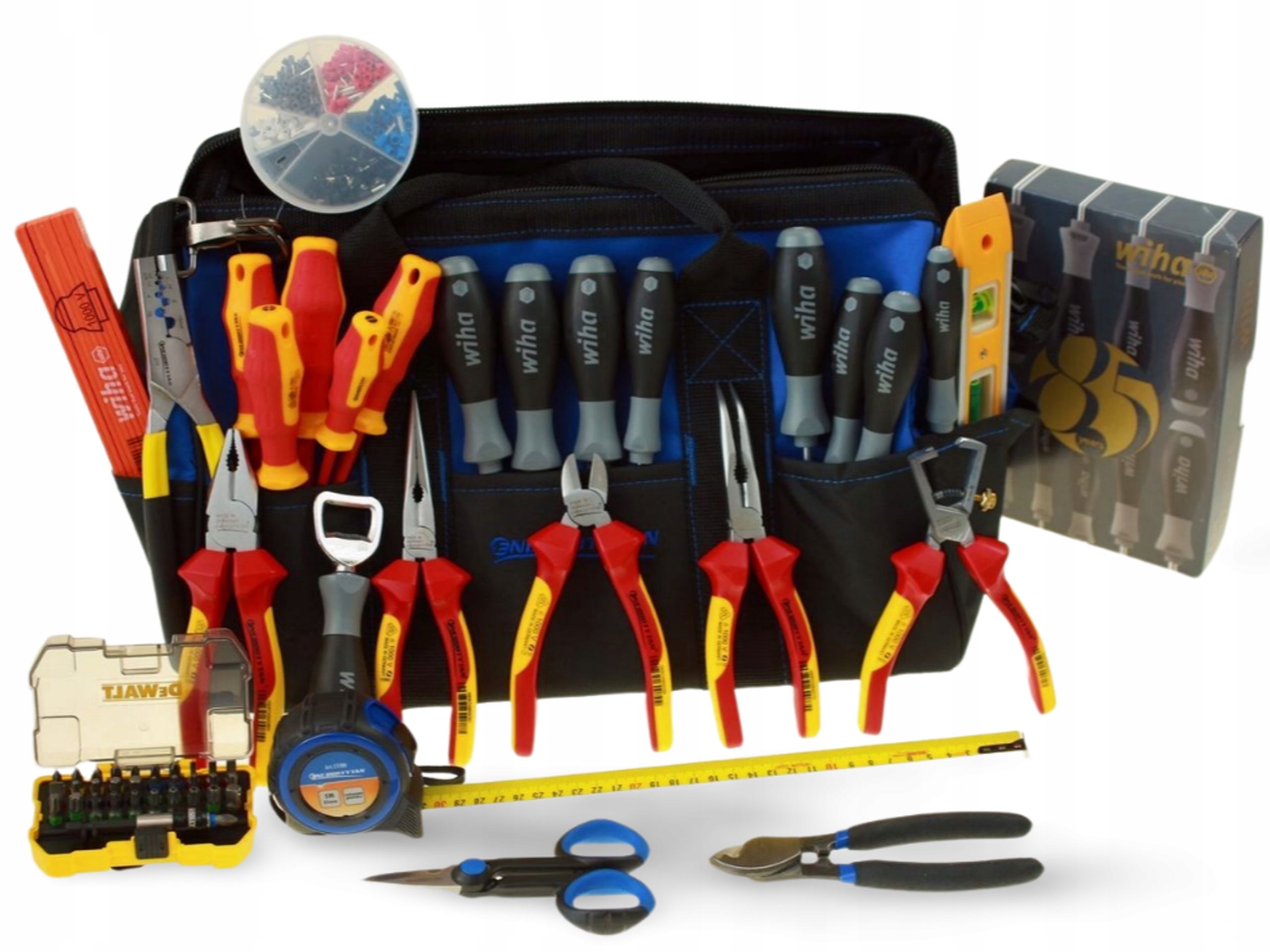 Sada náradia Dewalt, Energotytan, Wiha Profesionálny TX35 93 dielov