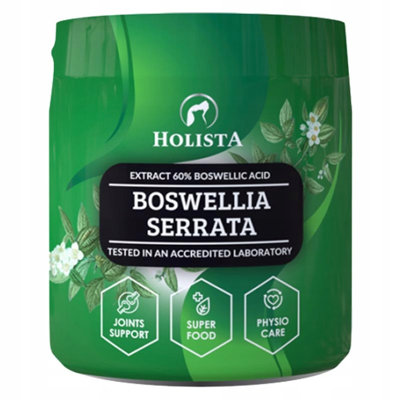 Holista Boswellia Serrata 100G Kwas Bosweliowy Zwyrodnienia Urazy U Psa
