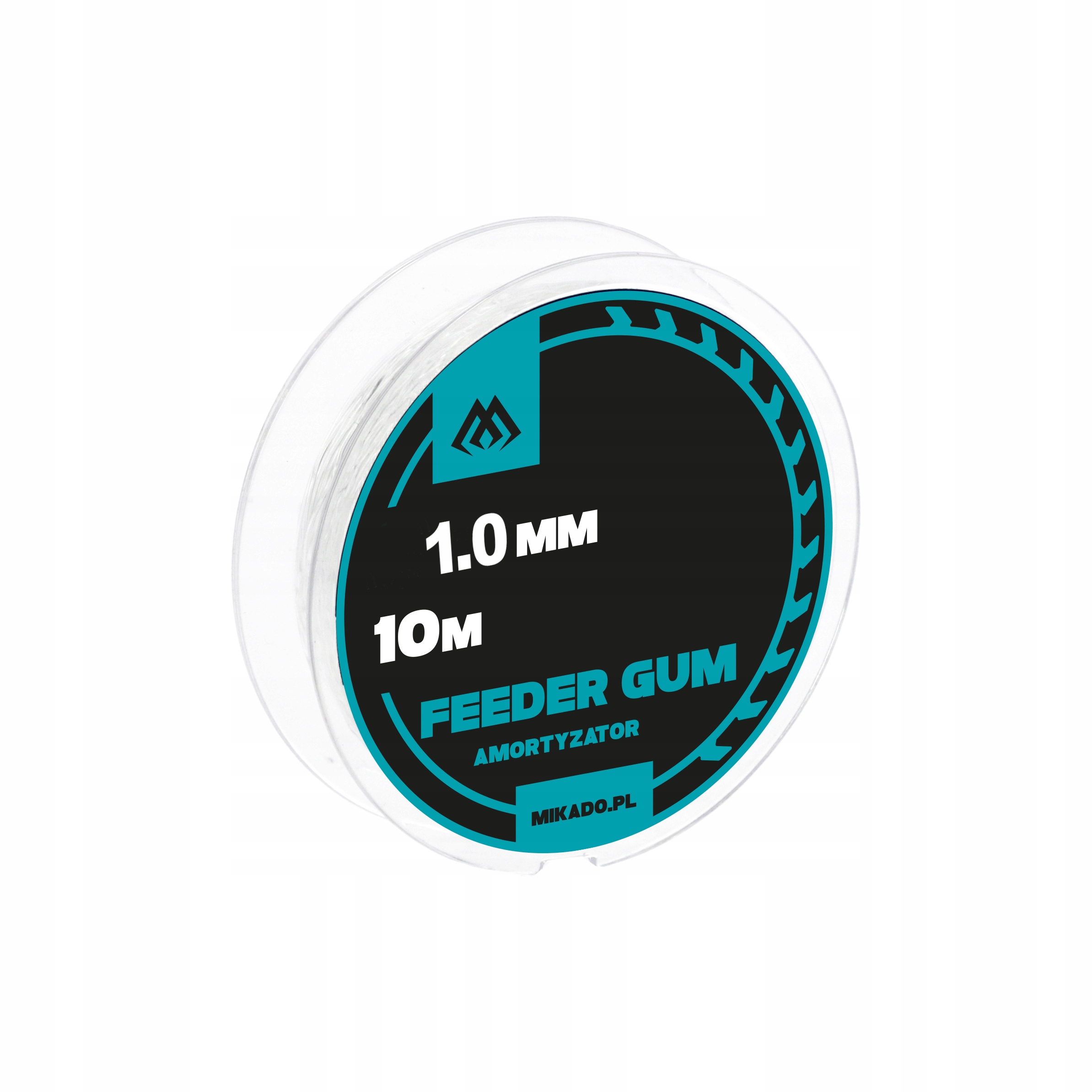 Amortyzator Feeder Guma 1,0 mm 10 m transparentna przeźroczysta Mikado
