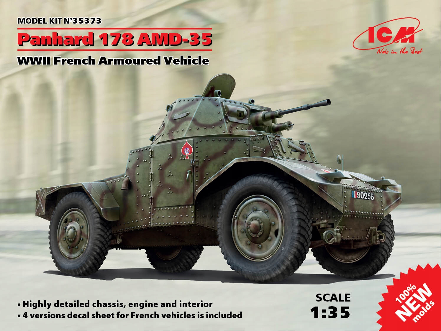 Panhard 178 AMD-35 1:35 ICM 35373