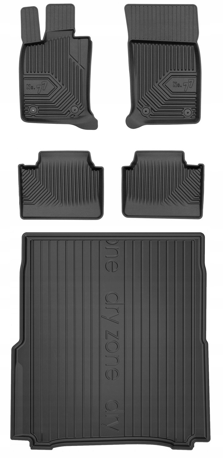 Set 77 Koberce a rohože Porsche Panamera 2 Hybrid 2016-2023