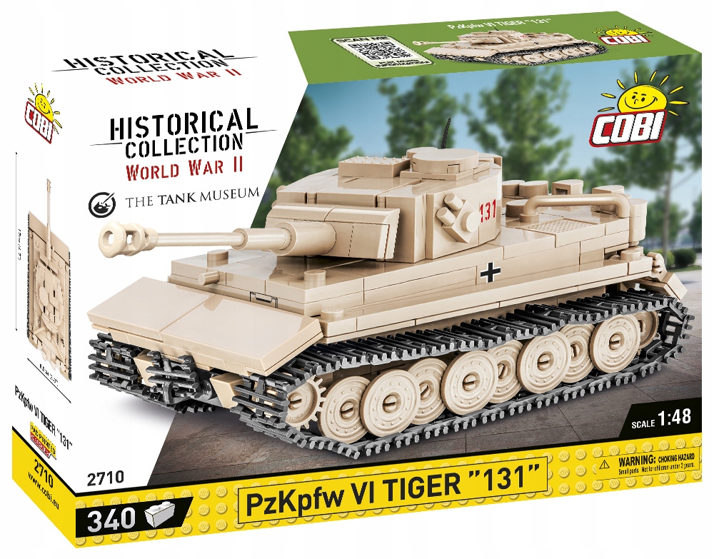 

Klocki Cobi 2710 Hc Wwii Czołg PzKpfw VI Tiger 131