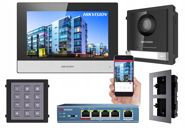 Videodomofonový Set Domofonový Panel Hikvision