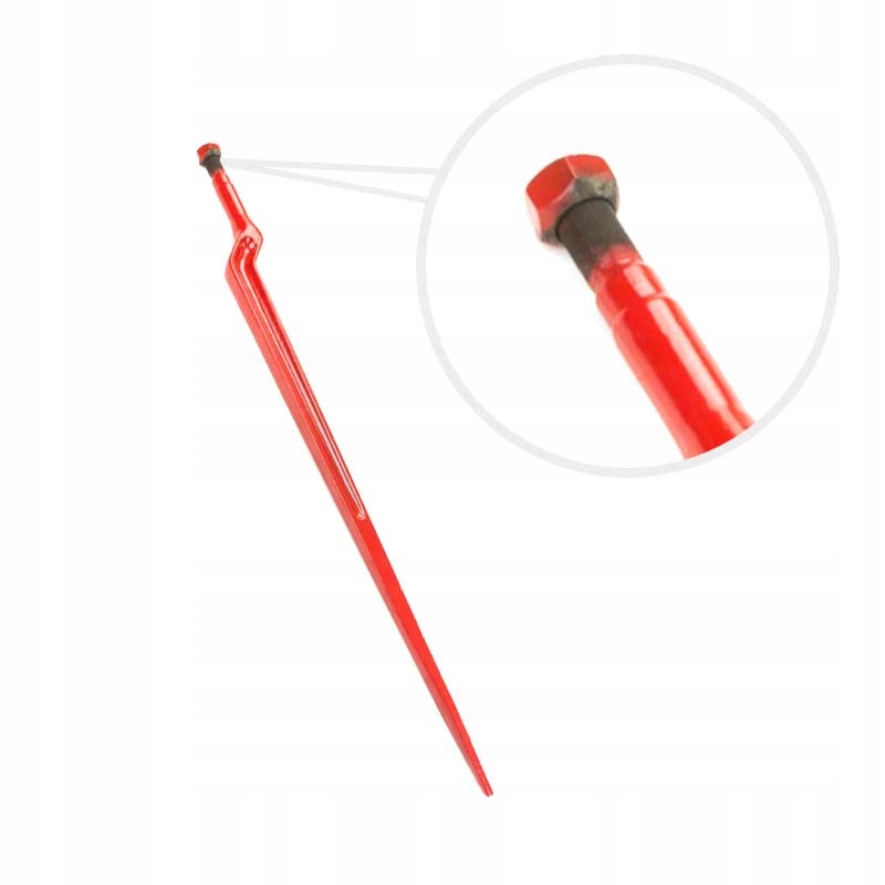 ZĄB WYGIĘTY Z NAKRĘTKĄ 880mm M22x1,5 + tulejka Numer katalogowy części 67943018884FT