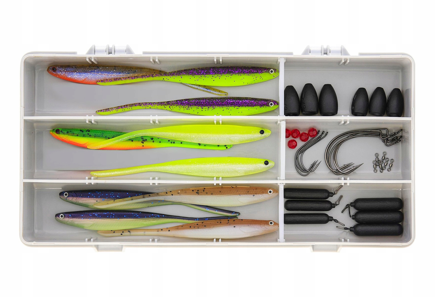 Zestaw Przynęt W Pudełku Westin Zander Box 44szt