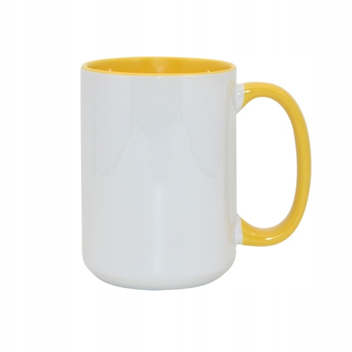 

Kubek Max 450ml Funny Żółty Sublimacja