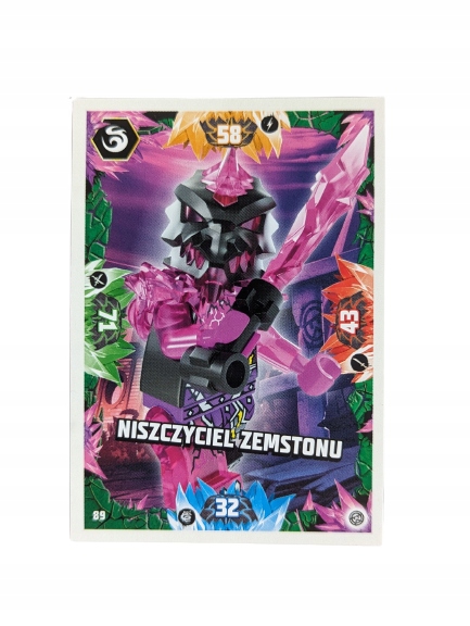 Karta Lego Ninjago Seria 8 Numer 089