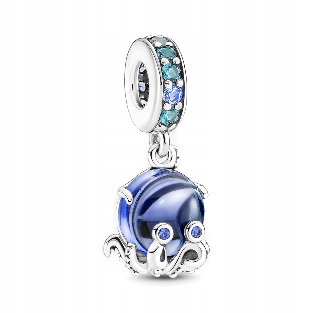 Stříbrný přívěsek Ag 925 Modrá chobotnice IM0260922CH