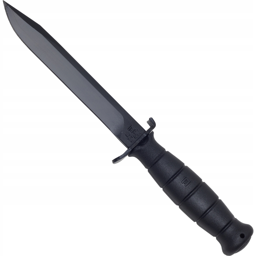 Glock 78 Nóż survivalowy 16,5 cm, czarny, polimer, kabura
