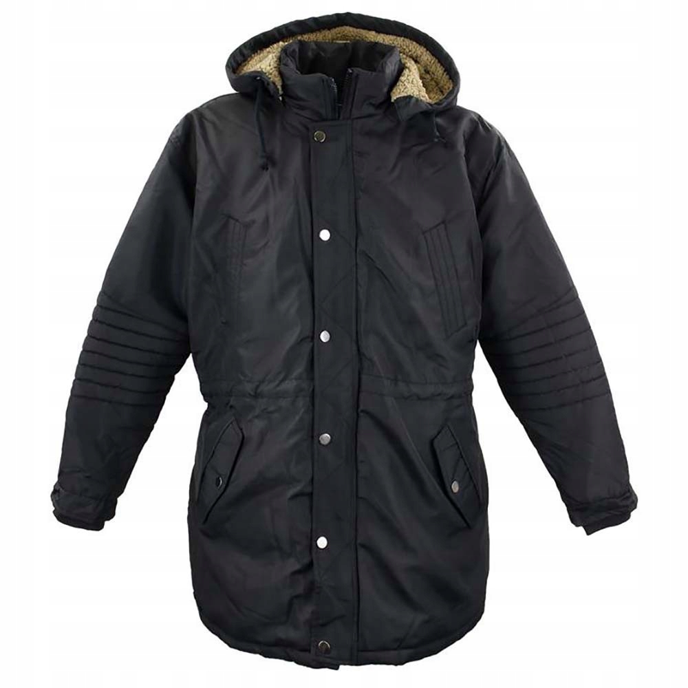 Lavecchia bunda pánská LV-700-1 nadměrná velikost 3XL černá