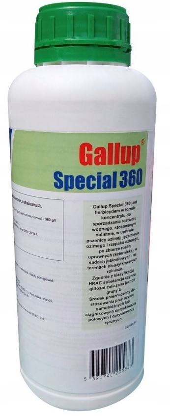 

Barclay Gallup 360 Sl 1l Oprysk Chwasty Totalny