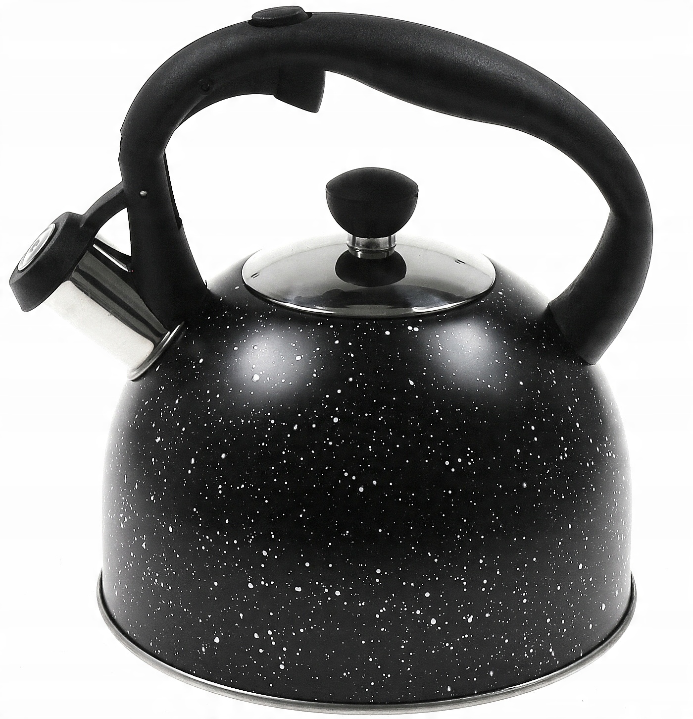 

Czajnik Czarny z gwizdkiem 2,5L Indukcja Gaz Marmo