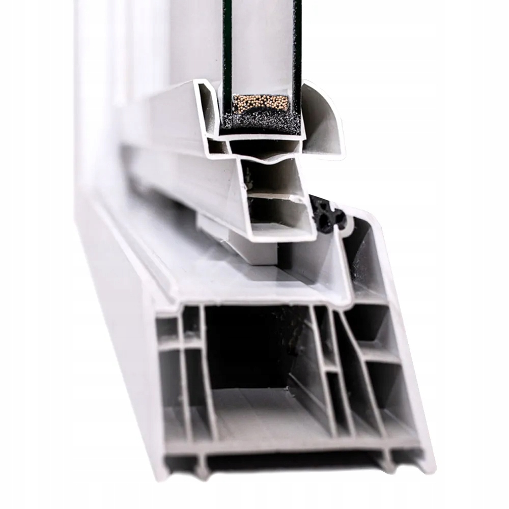 Okno Inwentarskie Gospodarcze Okna do Piwnicy Okno PVC PREMIUM 1000X500mm Wysokość 500 mm