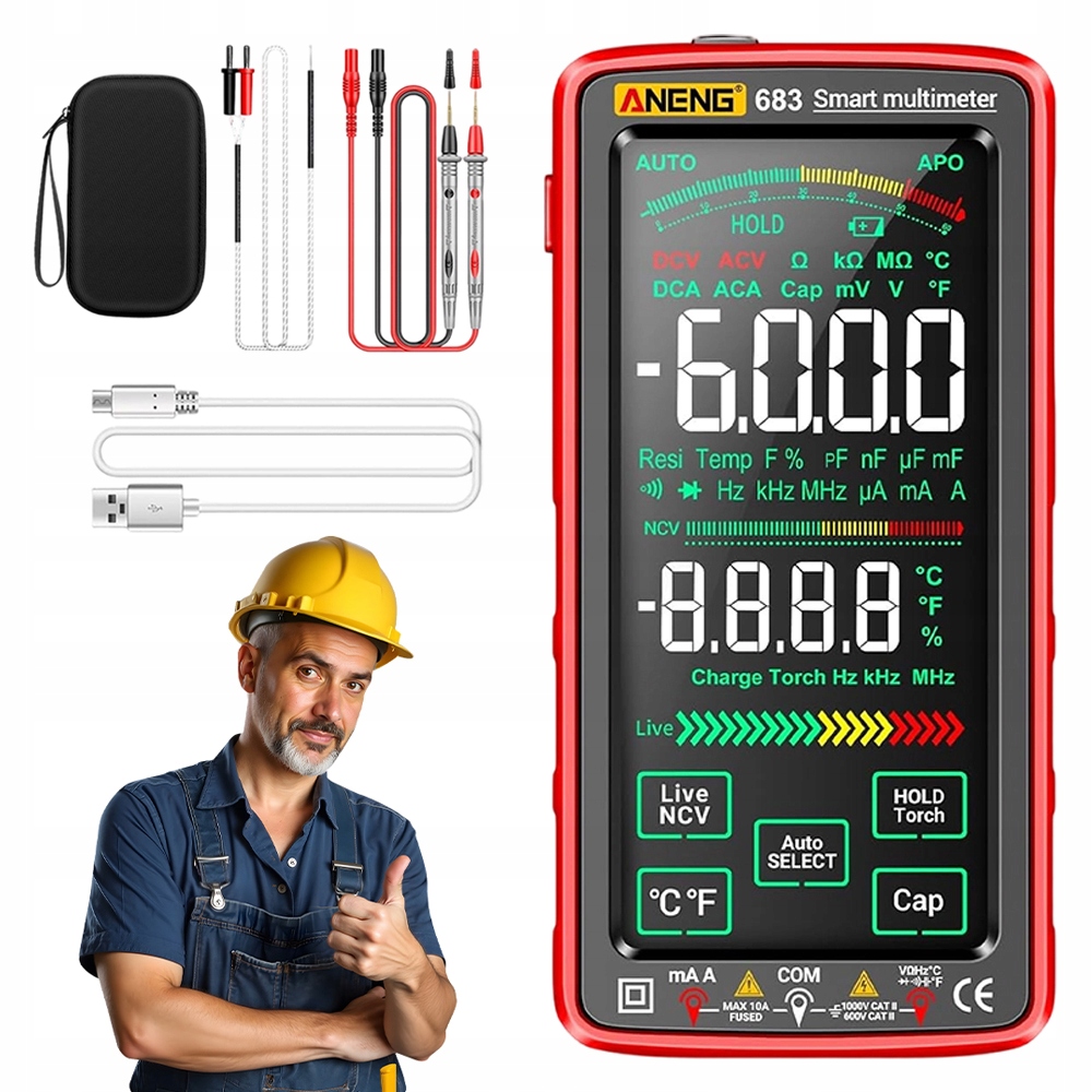 Digitální Multimetr, Digitální Měřící Zařízení, Elektrický Multimetr