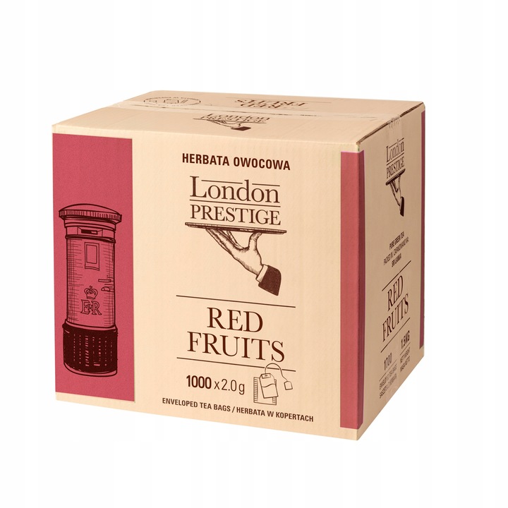 London Prestige Red Fruits 1000 saszetek