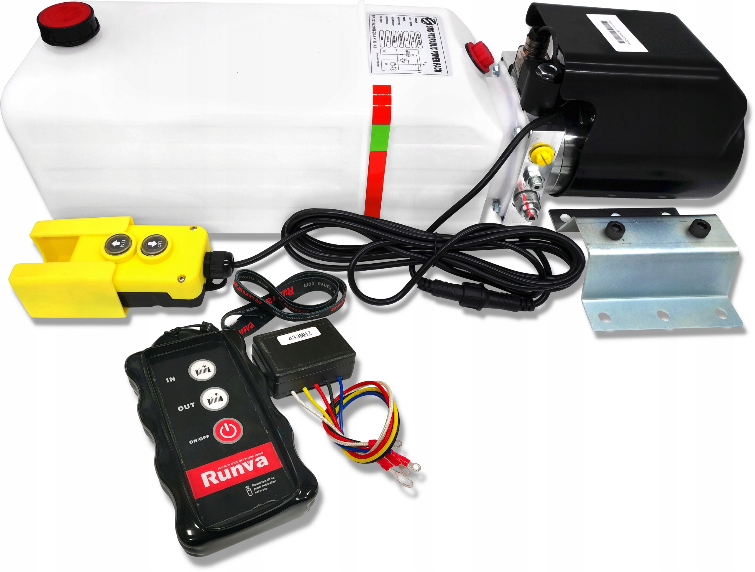 PP-DC12V20KW-26-S-P11L - БЛОК ОПРОКИДЫВАНИЯ ПРИЦЕПА БЕСПРОВОДНОЕ УПРАВЛЕНИЕ