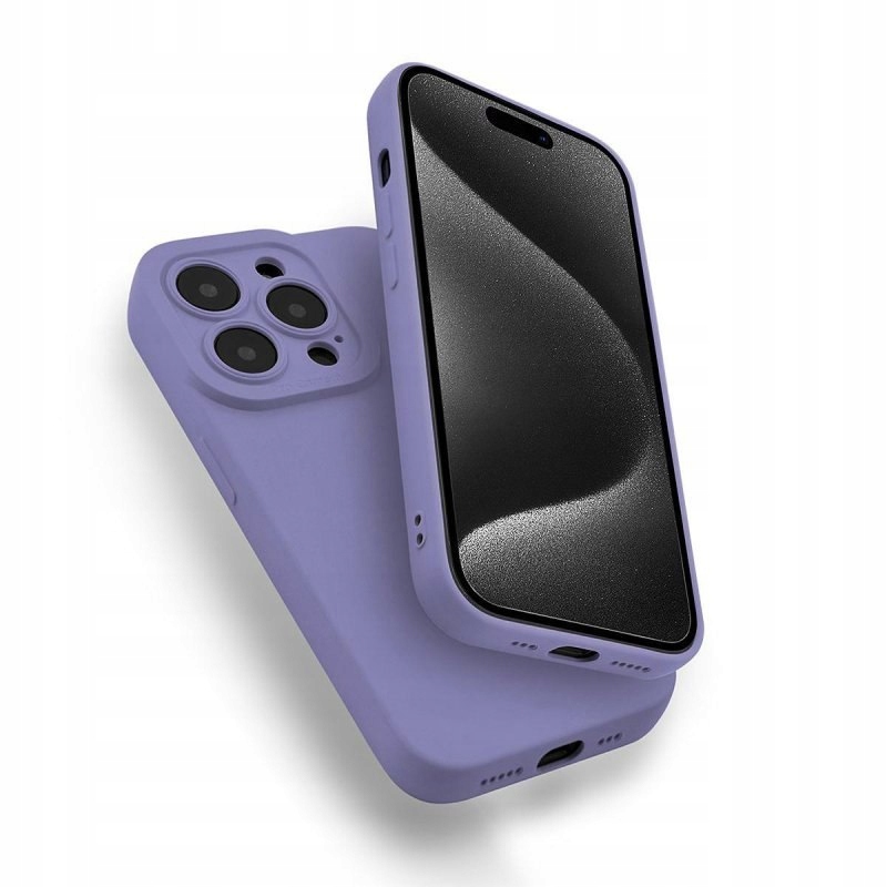 Etui Softy do Samsung A05S fioletowy