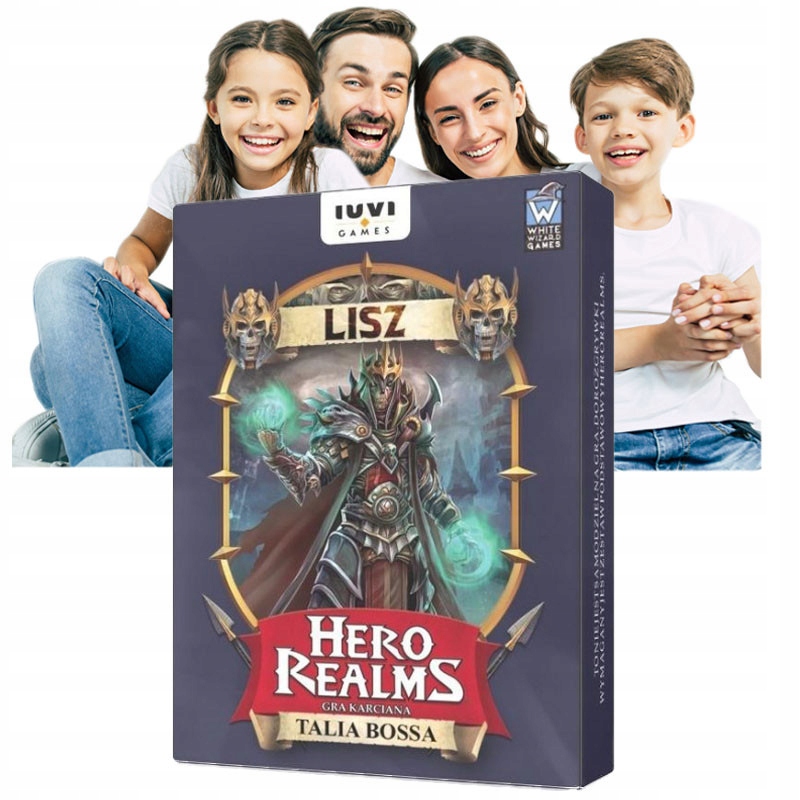 Strategiczna Gra Planszowa Hero Realms Talia Bossa