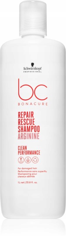 Schwarzkopf Professional Bc Bonacure Repair Rescue Šampon 1000ml