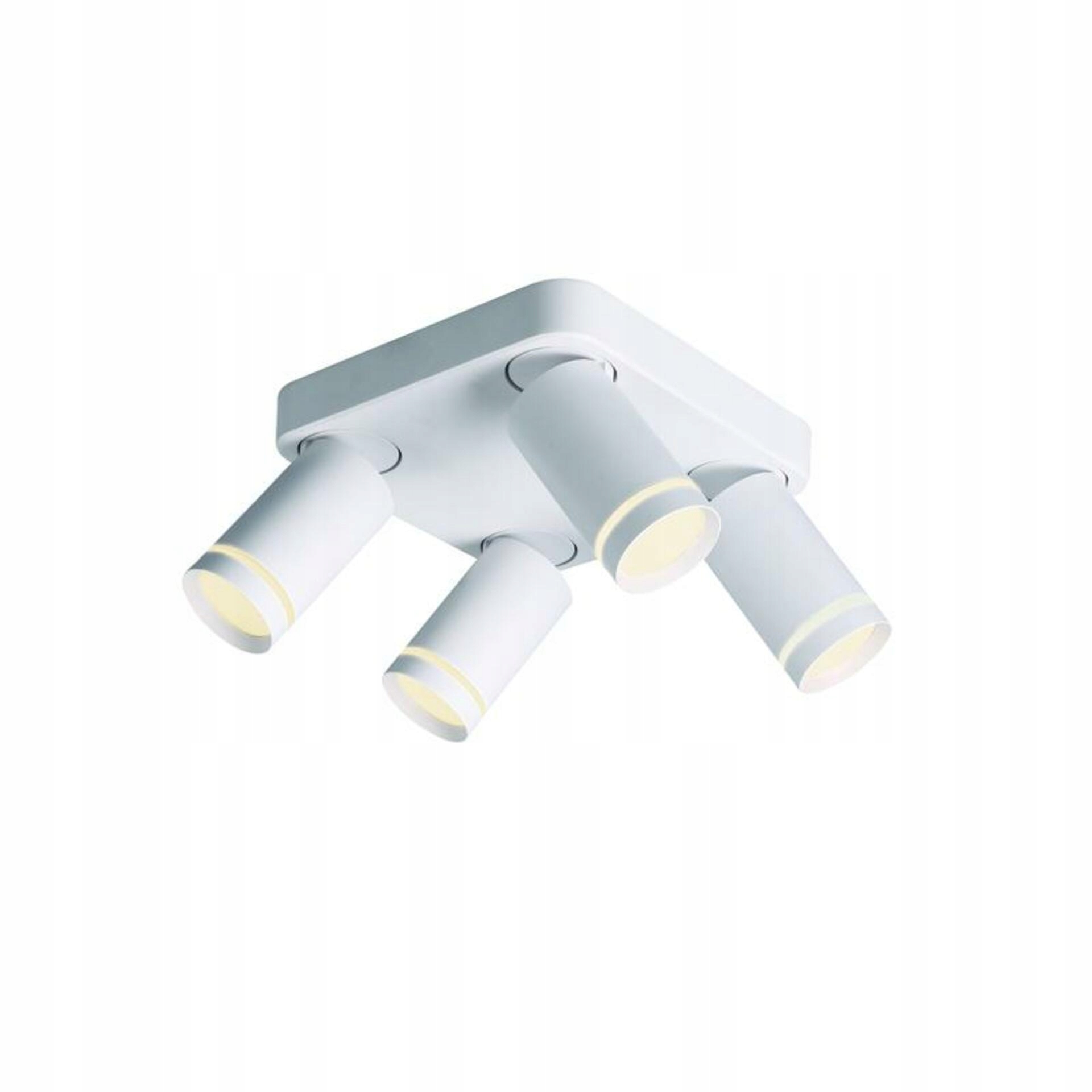 Aca Lighting stropné svietidlo 4XGU10 Divino biela hliník IP20 21X21X13,5CM R