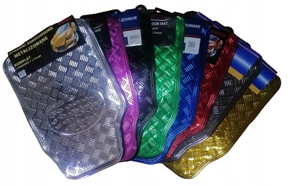 

Dywaniki Samochodowe Alu Metalizowane Chrom