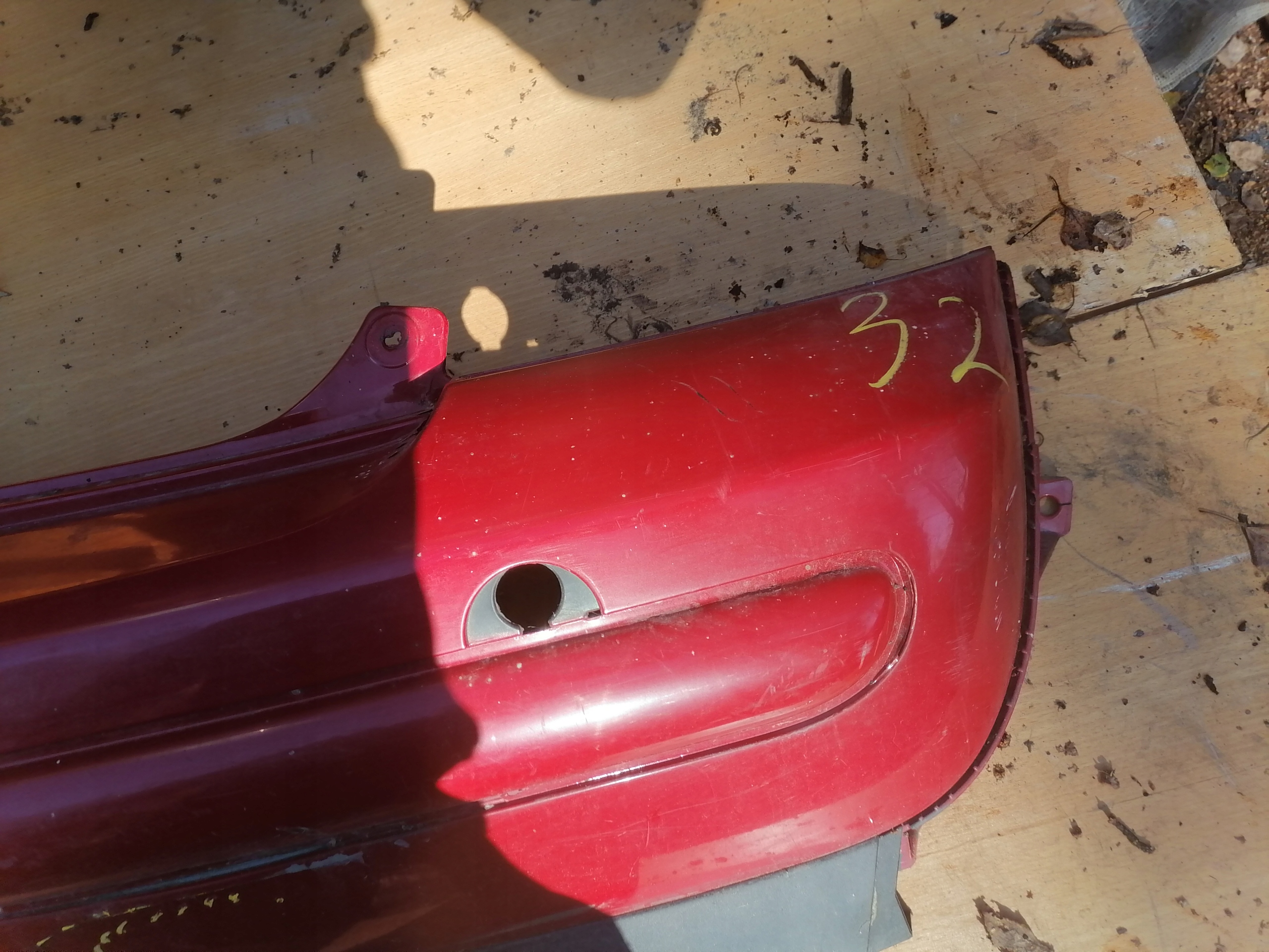 bumper rear part MINI COOPER R50 6800202