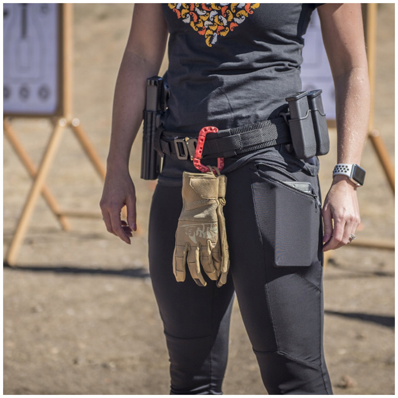 LEGINSY DAMSKIE ELASTYCZNE DOPASOWANE HOYDEN RANGE TIGHT HELIKON OLIVE Kolor zielony